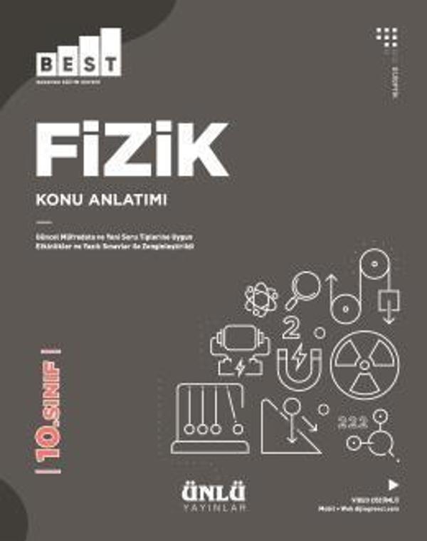 10.SINIF FİZİK BEST KONU ANLATIM - ÜNLÜ YAYINLARI - Image 1