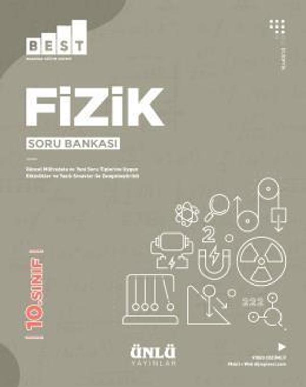 10.SINIF FİZİK SORU BANKASI BEST - ÜNLÜ YAYINLARI - Image 1