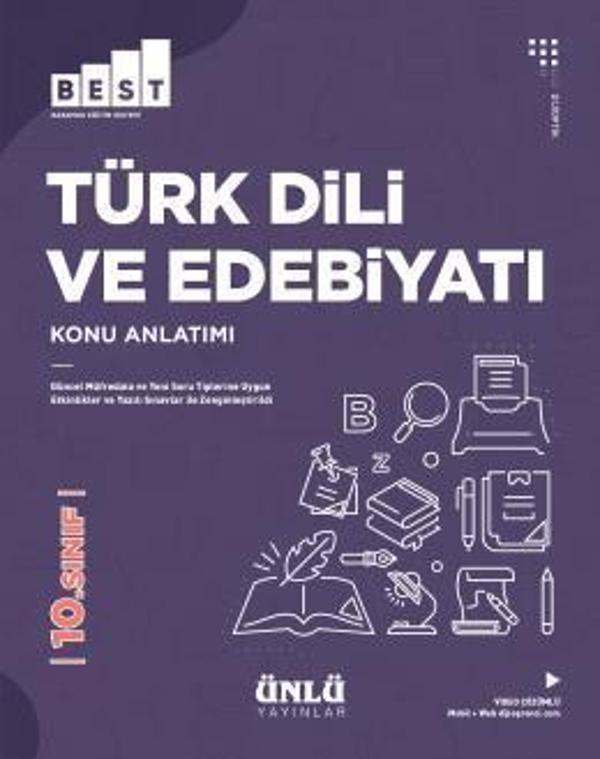 10.SINIF TÜRK DİLİ VE EDEBİYATI KONU ANLATIM - ÜNLÜ YAYINLARI - Image 1