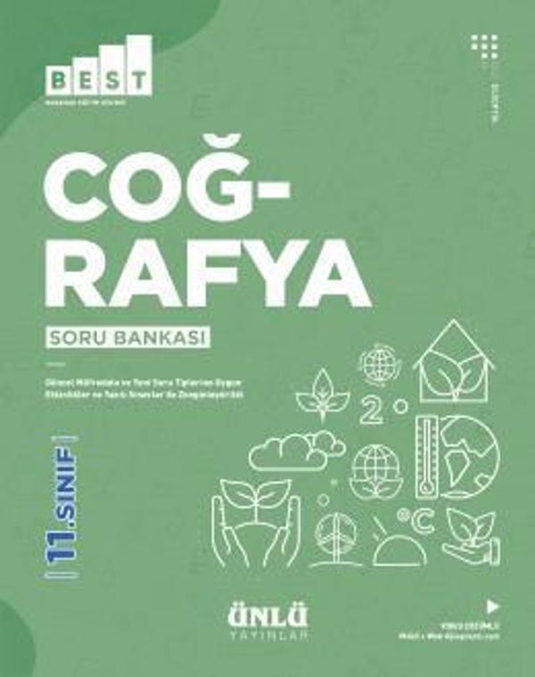 11.SINIF COĞRAFYA SORU BANKASI - ÜNLÜ YAYINLARI - Image 1