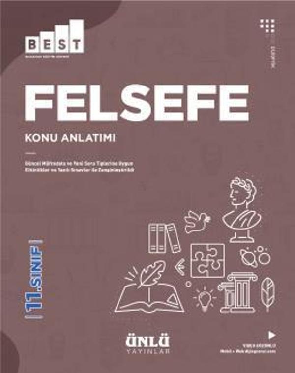 11.SINIF FELSEFE BEST KONU ANLATIM - ÜNLÜ YAYINLARI - Image 1