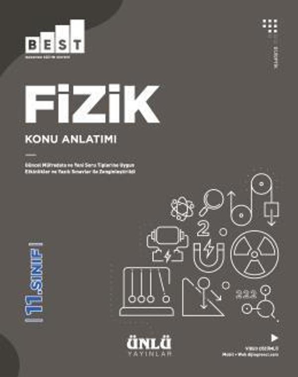 11.SINIF FİZİK BEST KONU ANLATIM - ÜNLÜ YAYINLARI - Image 1