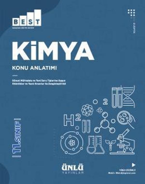 11.SINIF KİMYA BEST KONU ANLATIM - ÜNLÜ YAYINLARI - Image 1