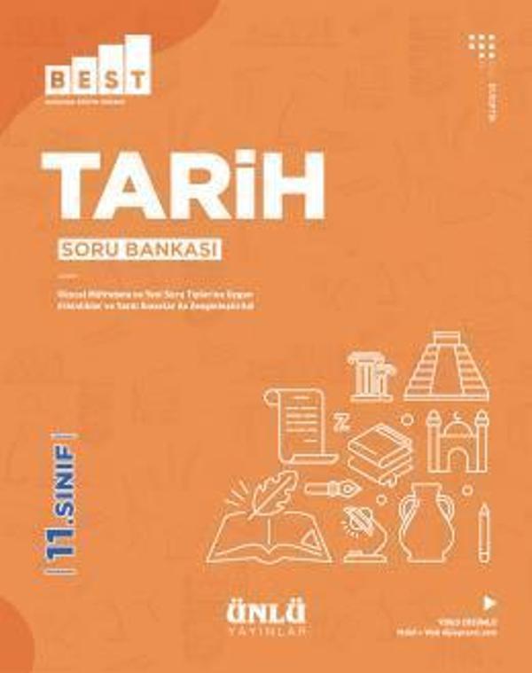 11.SINIF TARİH SORU BANKASI BEST - ÜNLÜ YAYINLARI - Image 1