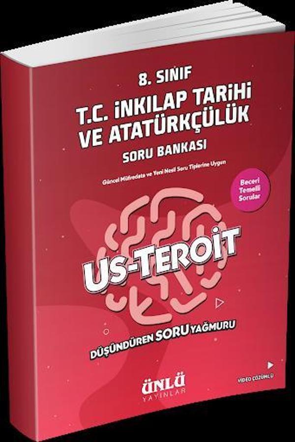 8.SINIF TC İNKILAP TARİHİ VE ATATÜRKÇÜLÜK SORU BANKASI (US-TEROİT) - ÜNLÜ YAYINLARI - Image 1