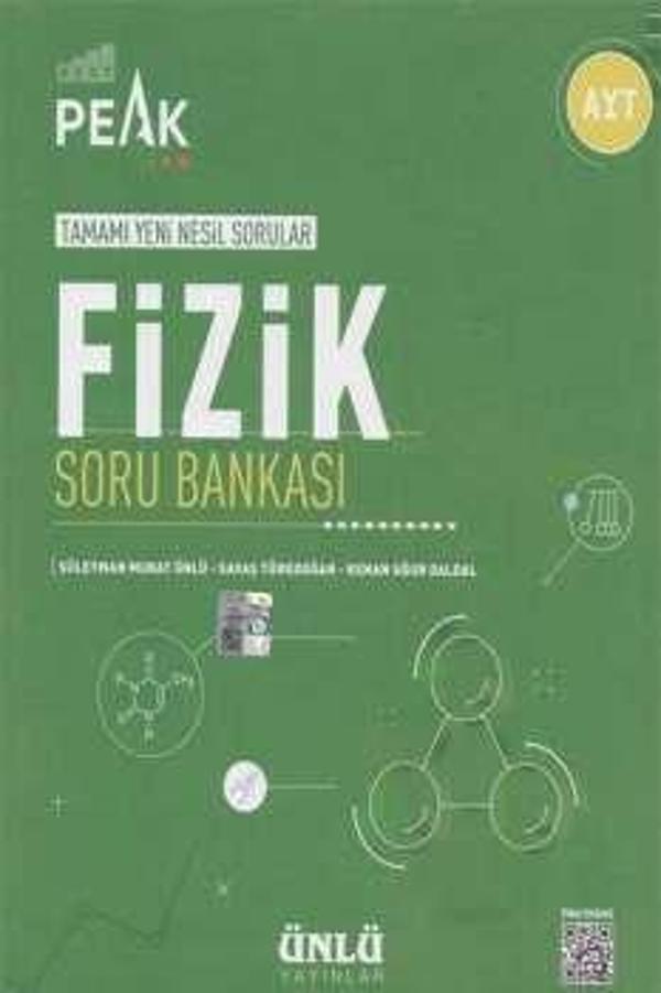 AYT FİZİK SORU BANKASI TAMAMI YENİ NESİL PEAK - ÜNLÜ - Image 1