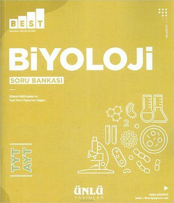 TYT AYT BİYOLOJİ SORU BANKASI BEST - ÜNLÜ YAYINLARI - Image 1