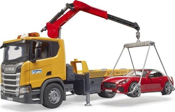Bruder Scania 560R Çekici ve Roadster Araba BR03552 Lisanslı Ürün - Image 1