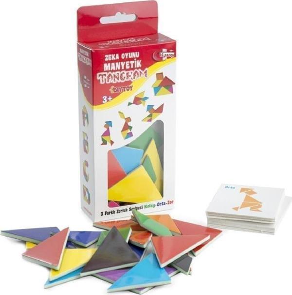 Manyetik Mıknatasılı Tangram 36 Parça Lisanslı Ürün - Image 1
