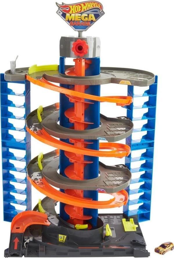 Hot Wheels Mega Garaj Oyun Seti GTT95 Lisanslı Ürün - Image 1