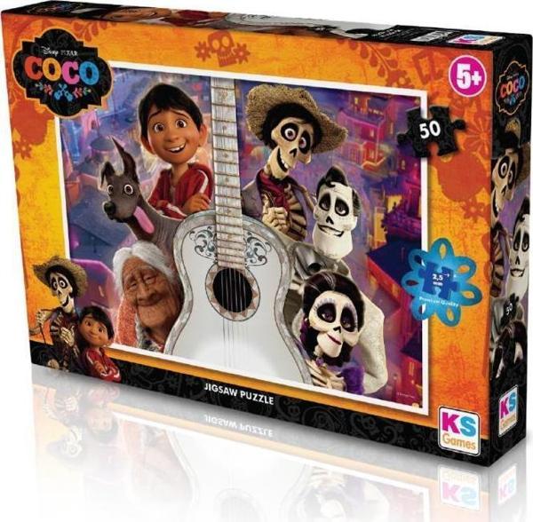 KS Games 50 Parça Puzzle Coco Lisanslı Ürün - Image 1