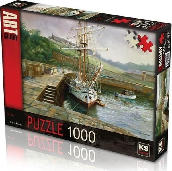 KS Games Puzzle 1000 Parça Astride Puzzle Lisanslı Ürün - Image 1