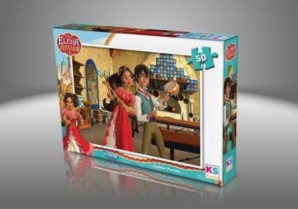 KS Games Puzzle 50 Parça Disney Elena Avalor Puzzle Lisanslı Ürün - Image 1