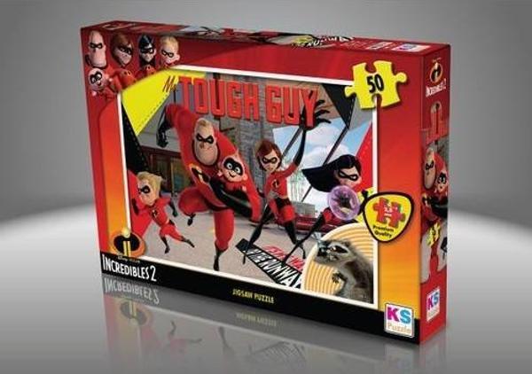 KS Games Puzzle 50 Parça İncredibles 2 Lisanslı Ürün - Image 1