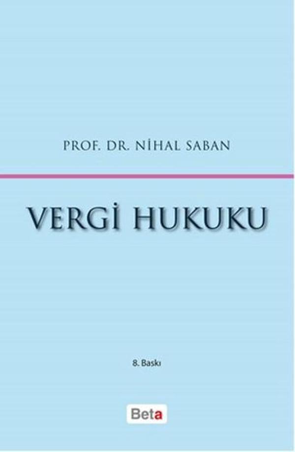 Beta Yayınları Vergi Hukuku - Beta Yayınları - Image 1