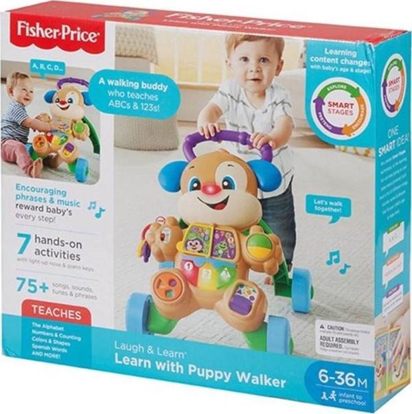 Fisher-Price Eğitici Köpekçik Yürüteç Türkçe FTG10 Lisanslı Ürün - Image 1