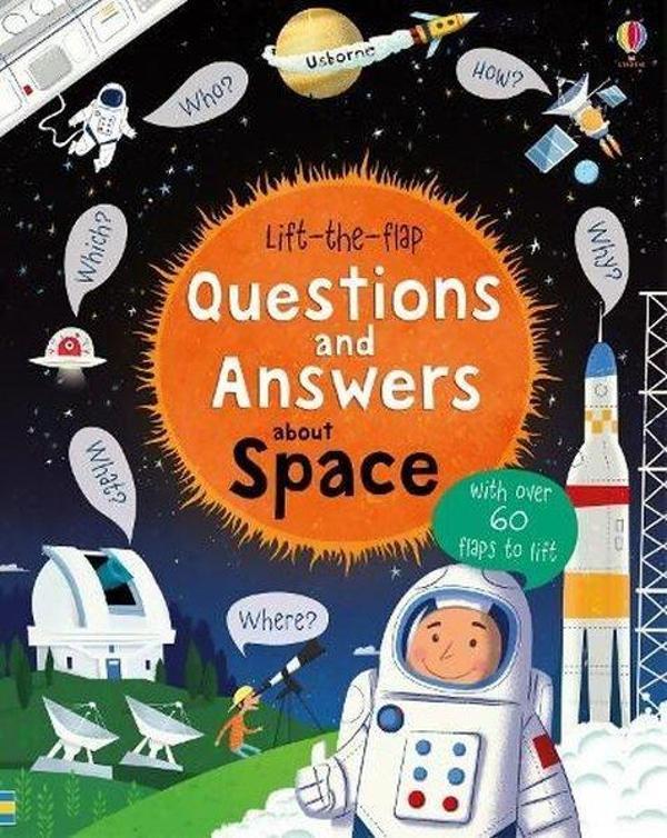 Lift-the-flap Questions and Answers about Space (Questions and Answers) - Usborne - Image 1
