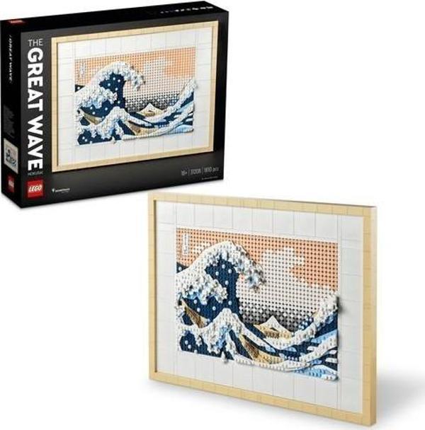 LEGO Art Hokusai-Büyük Dalga 31208 Lisanslı Ürün +18 Yaş (1810 Parça) - Image 1