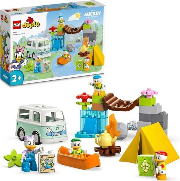 LEGO Duplo Disney Mickey ve Arkadaşları Kamp Macerası 19097 Lisanslı Ürün +2 Yaş (37 Parça)  - Image 1