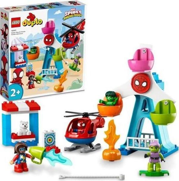 LEGO Duplo Marvel Lunapark Macerası 10963 Lisanslı Ürün +2 Yaş (41 Parça)  - Image 1