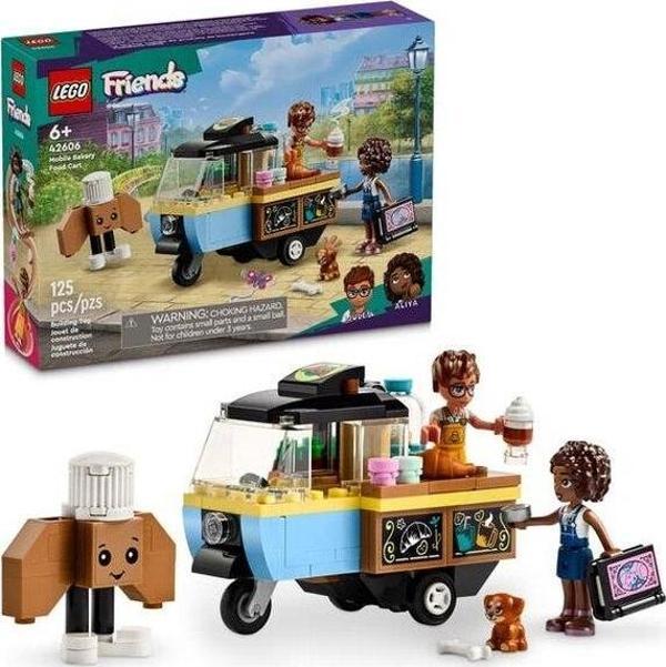 LEGO Friends Mobil Pastane 42606 Lisanlı Ürün +6 Yaş (125 Parça)  - Image 1