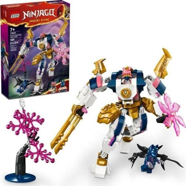 LEGO NinjaGo Sora'nın Teknoloji Elementi Robotu 71807 Lisanslı Ürün +7 Yaş (209 Parça)  - Image 1