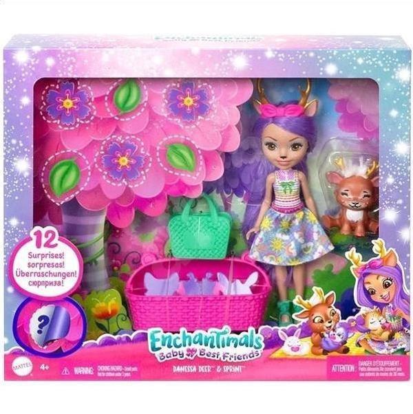 Enchantimals Bestie Reveal Danessa&Sprint HLK83 HLK84 Lisanslı Ürün - Image 1