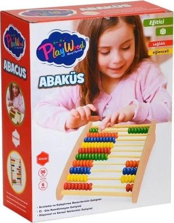 Playwood Ahşap Abaküs - Image 1
