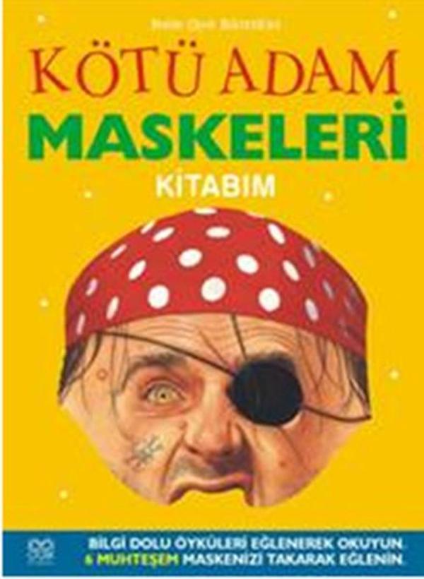 Kötü Adam Maskeleri Kitabım - 1001 Çiçek - Image 1