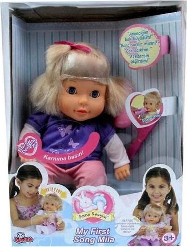 Alfabe Şarkısı Söyleyen Bebek Mila 35cm  - Image 1