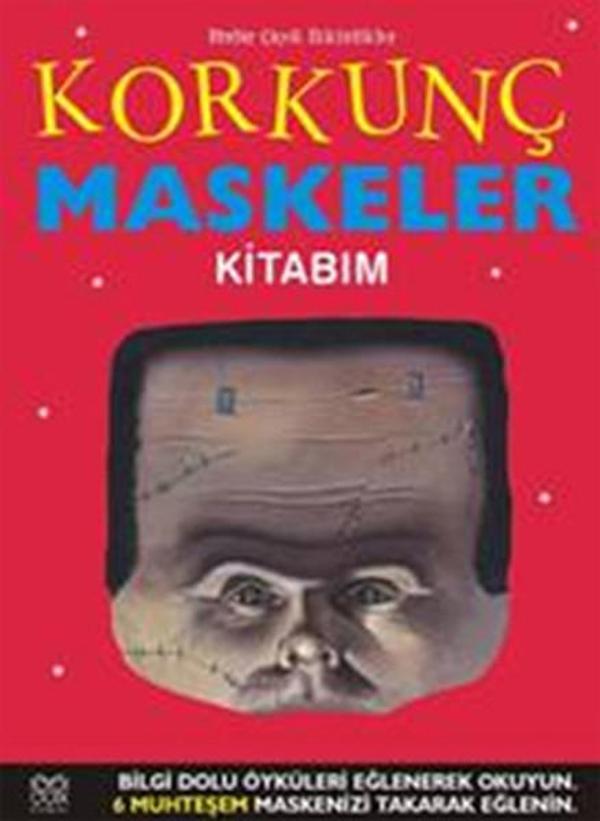 Korkunç Maskeler Kitabım - 1001 Çiçek - Image 1