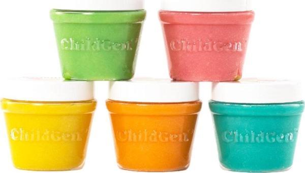 Childgen Play Dough Doğal Oyun Hamuru 5'li Pastel Set 5 x 125 gr - Premium Kavanoz - Image 1