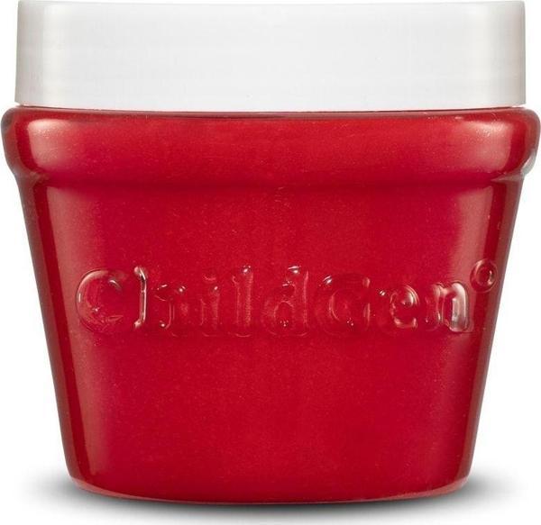 Childgen Doğal Oyun Hamuru - 125 gr - Kırmızı - Premium Kavanoz - Image 1