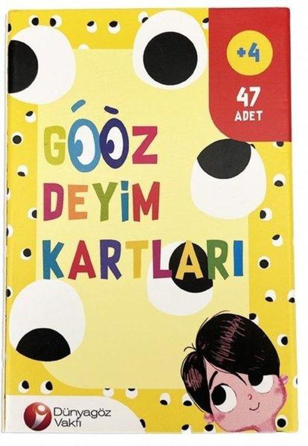 Göz Deyim Kartları - 47 Adet 4+ Yaş - Dünya Göz Vakfı - Image 1