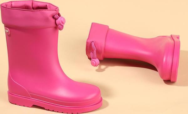 IGOR Chufo Cuello Kız/Erkek Çocuk Su Geçirmez Yağmur Kar Çizmesi W10101 Fuşya - Image 1