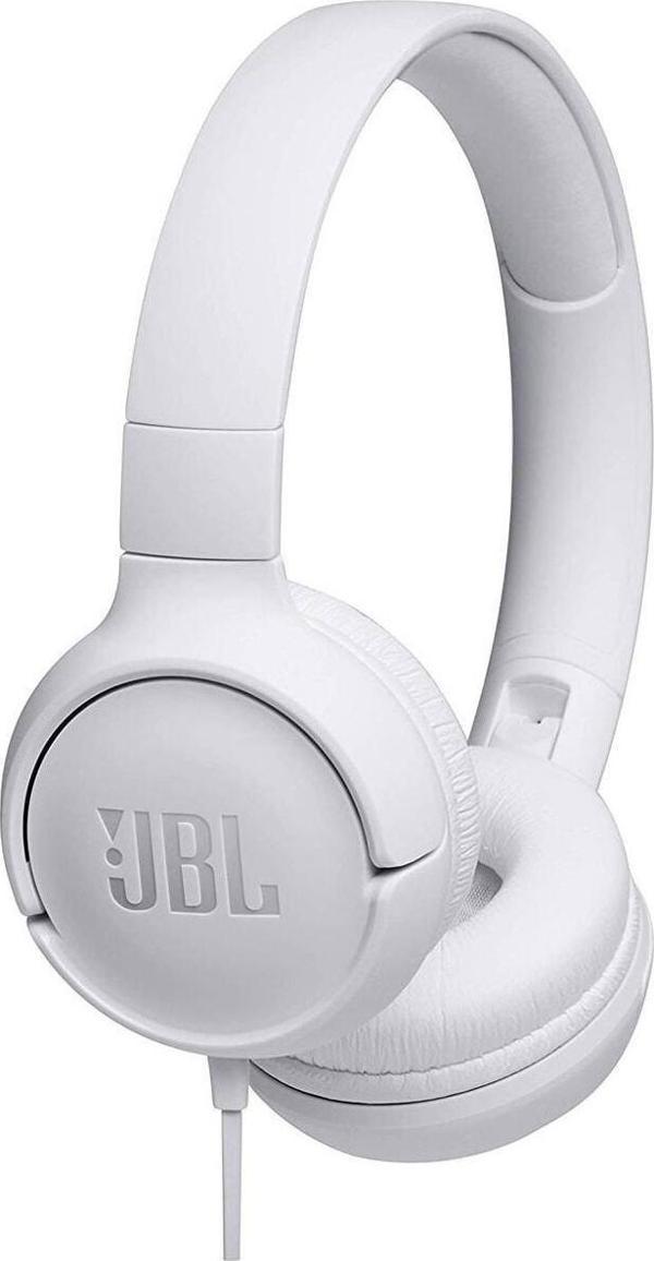 Jbl T500 Beyaz Kulak Üstü Kablolu Kulaklık ( Türkiye Garantili) - Image 1