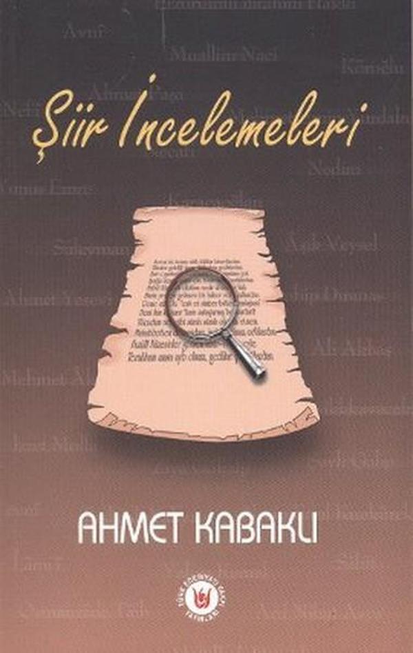 Şiir İncelemeleri - Türk Edebiyatı Vakfı Yayınları - Image 1