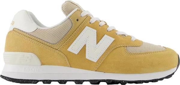 New Balance 574 Unisex Sarı Spor Ayakkabı - Image 1