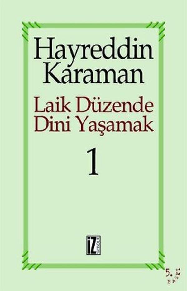 Laik Düzende Dini YaşamakCilt: 1 - İz Yayıncılık - Image 1