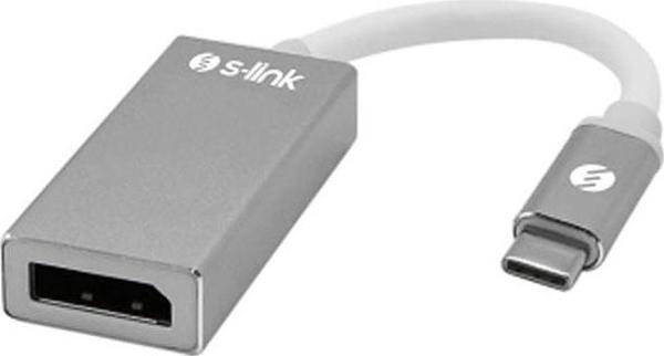 S-link SL-USB-C74 USB3.1 Tip C - Display Port Dönüştürücü - Image 1