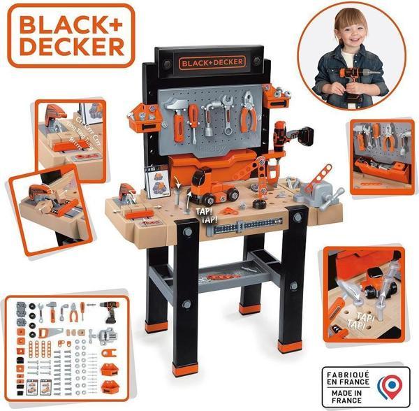 Smoby Black & Decker Bricolo Tamir Tezgahı Oyun Seti 360730 - Image 1
