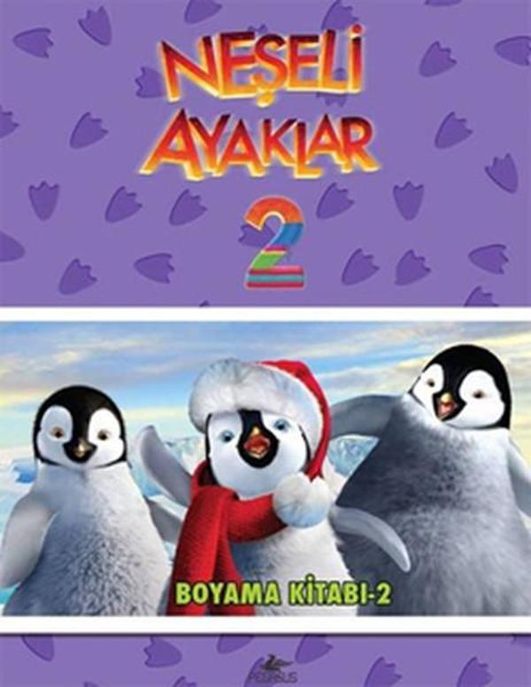 Neşeli Ayaklar 2 - Boyama Kitabı 2 - Pegasus Yayınevi - Image 1