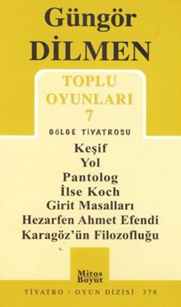 Toplu Oyunları 7 - Gölge Oyunları - Mitos Boyut Yayınları - Image 1