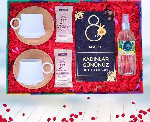 8 Mart Kahve Sever Hediye Seti - Image 1