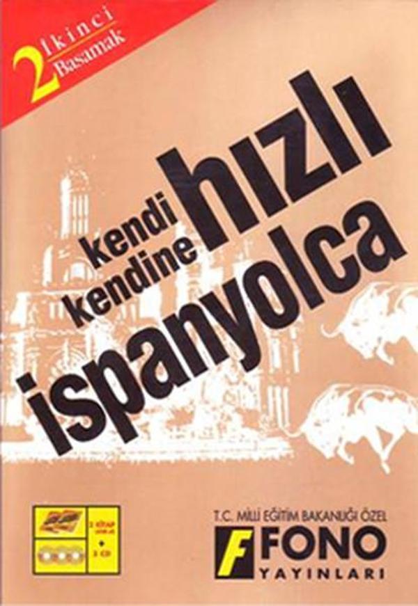 Hızlı İspanyolca 2. Basamak Seti - Kutulu - Fono Yayınları - Image 1