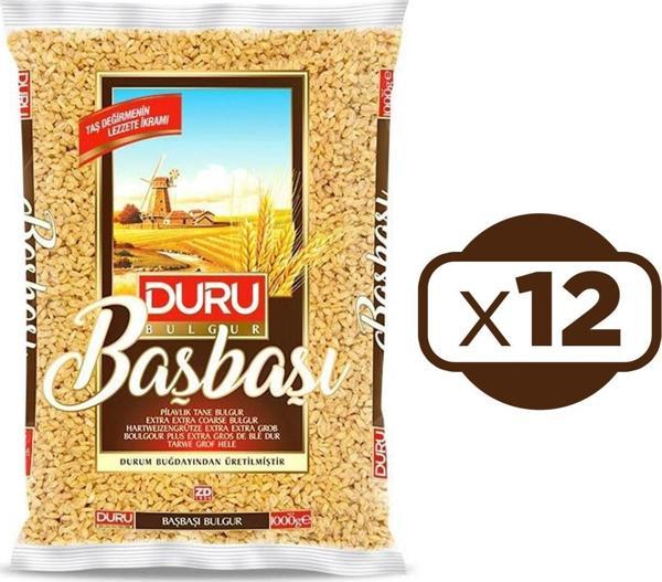 Duru Başbaşı Bulgur 1 kg x 12 Adet - Image 1