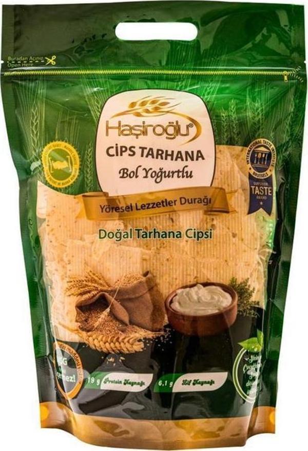 Haşiroğlu Bol Yoğurtlu Doğal Tarhana Cips 450 g ℮ - Image 1