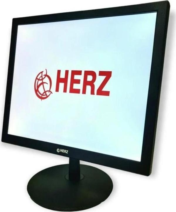 Herz Hm-3522 22'' Hd Led Vga Hdmı Rca Girişli Dahili Hoparlörlü Ve Kumandalı Cctv Monitör - Image 1