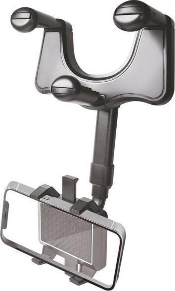 Sunix 360 Derece Dönebilen Dikiz Aynasına Takılan Araç İçi Telefon Tutucu HLD-18 - Image 1