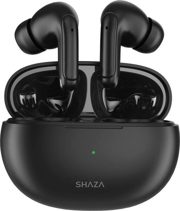 Shaza Air8 4 Mikrofonlu ENC 400 mAh TWS Silikonlu Bluetooth Kulakiçi Kulaklık Siyah - Image 1